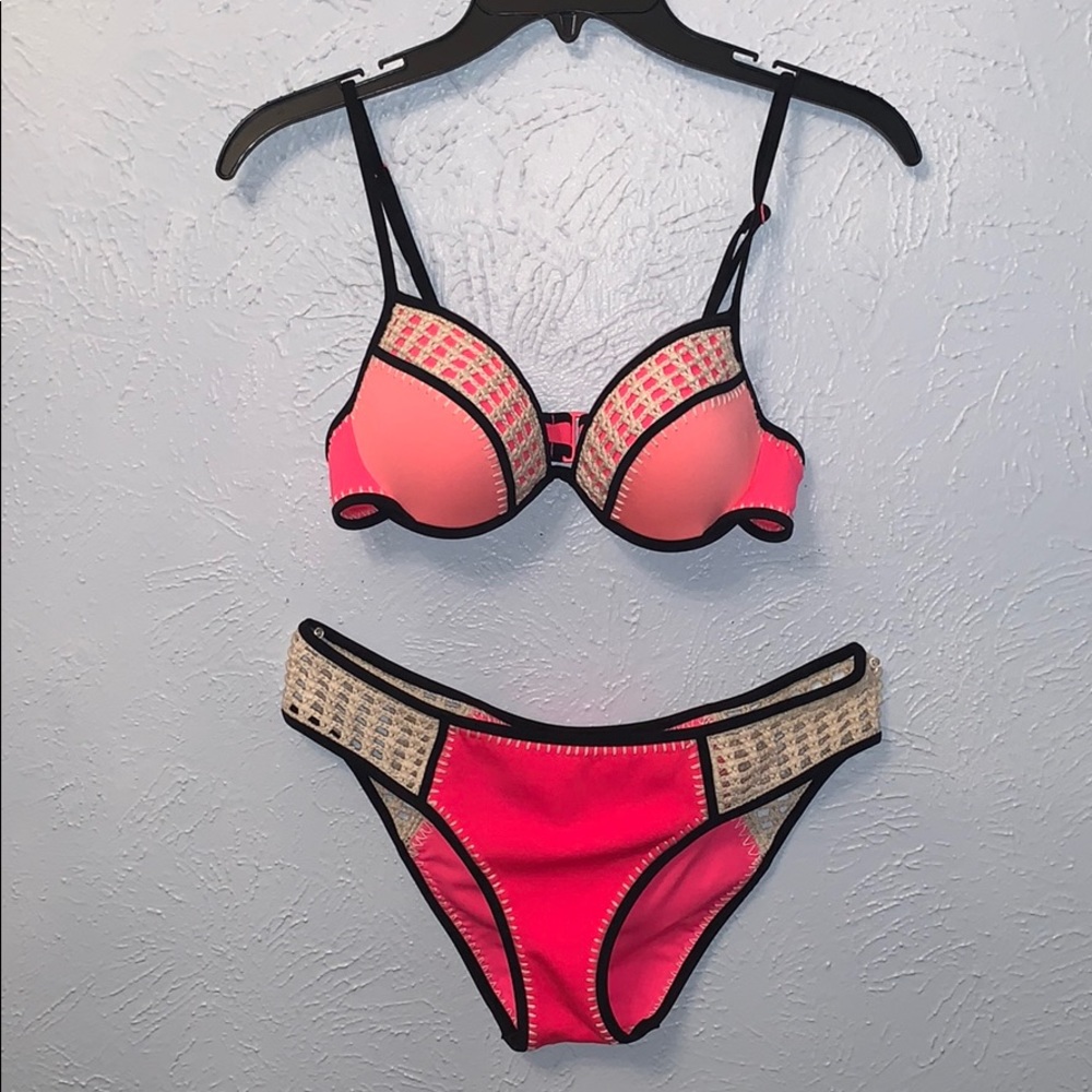 Pink and Crochet PINK Bikini